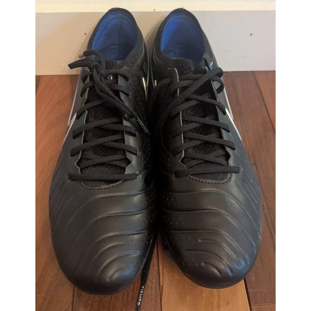 Nike Tiempo Legend 10 X Elite FG Black/Hyper Royal Mens Football Boots Mens 9